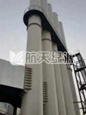 順義大龍城北供熱廠項(xiàng)目（口徑DN2500mm，高度51.5m）