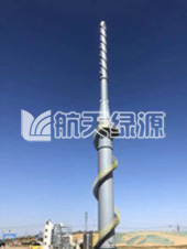 內(nèi)蒙古鄂爾多斯達(dá)拉特旗50m自立式單筒型鋼煙囪項目（（口徑DN2800mm,高度50米）